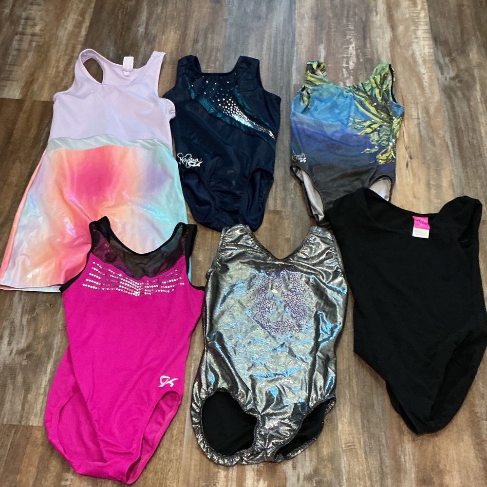 Colorful Kids Dance Costume Set